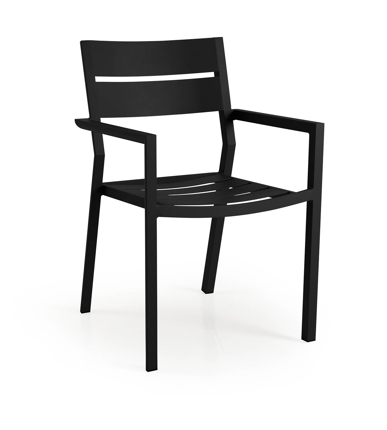 2651-80 Delia, стул штабелируемый черный