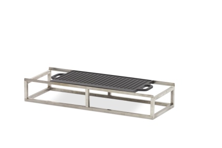 Orebro, стол каминный антрацит, алюминий