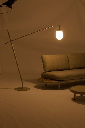 Solna 183см, торшер бежевый/натуральный