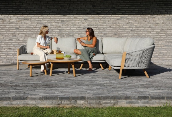 Avesta, угловой комплект лаунж мебели тик/роуп