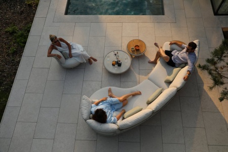 Gotland Lounge, комплект мебели c парными столиками бежевый Gotland Lounge, комплект мебели c парными столиками бежевый