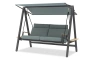 Качели Malmo антрацит/зеленый
