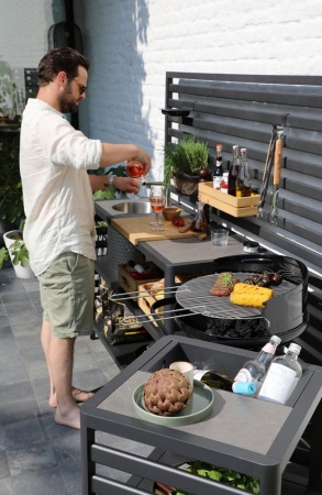 Arvika, уличная кухня антрацит