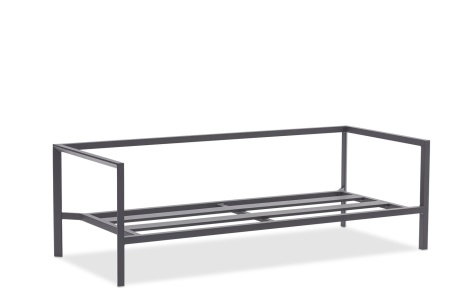 Диван Stockholm двухместный (антрацит/серый)