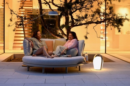 Solna 184см, торшер антрацит/натуральный