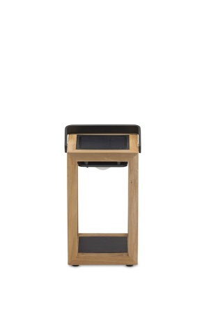 Sala, лампа 24см, антрацит/тик