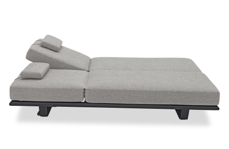 Gotland, комплект шезлонгов антрацит/серый