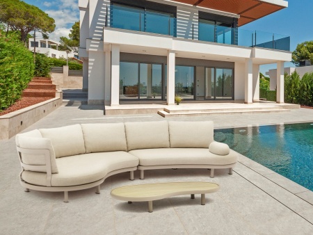 Gotland Lounge, комплект мебели c кофейным столом бежевый Gotland Lounge, комплект мебели c кофейным столом бежевый
