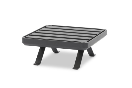 Lund, пуф антрацит/антрацит, алюминий