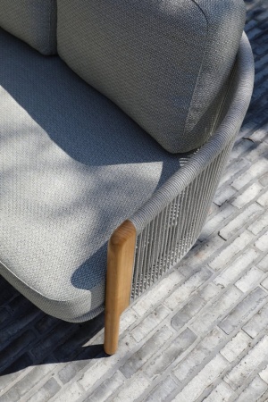 Avesta, комплект лаунж мебели с кушеткой тик/роуп