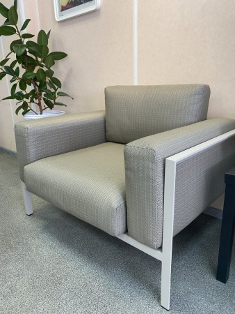 Кресло Stockholm (бежевый/коричневый)