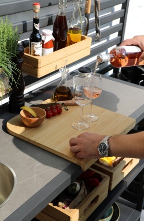 Arvika, уличная кухня антрацит