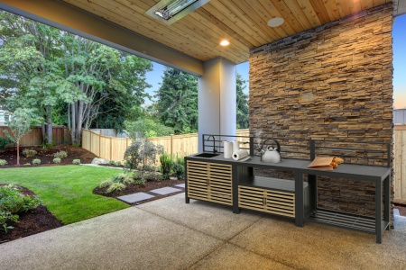 Bellac, уличная кухня антрацит/натуральный