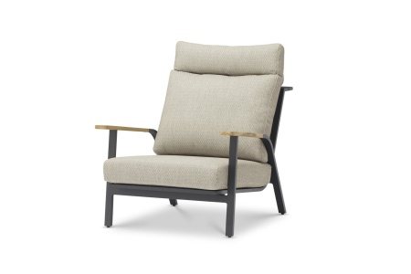 Комплект Malmo Lounge с 2-х местным диваном (антрацит/светло-серый)