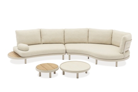 Gotland Lounge, комплект мебели c парными столиками бежевый Gotland Lounge, комплект мебели c парными столиками бежевый