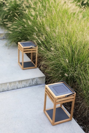 Sala, лампа 40см, антрацит/тик