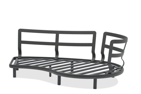 Gotland Lounge, комплект мебели c парными столиками антрацит/серый