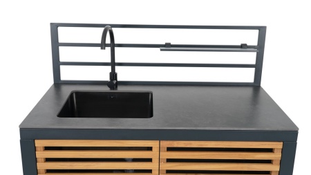 Bellac, уличная кухня антрацит/натуральный