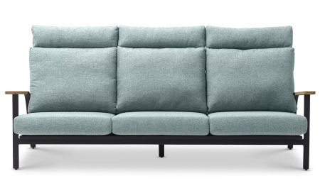 Комплект Malmo Lounge с 3-х местным диваном (антрацит/зеленый)