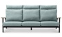 Комплект Malmo Lounge с 3-х местным диваном (антрацит/зеленый)