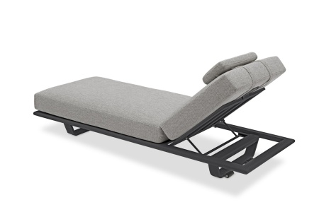 Gotland, комплект шезлонгов антрацит/серый