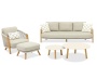 Avesta, комплект лаунж мебели тик/роуп