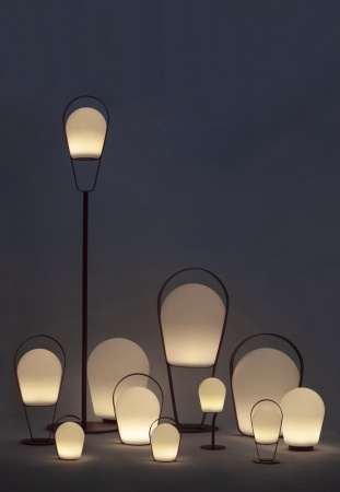 Solna 44,5 см, лампа, антрацит