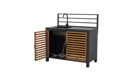 Bellac, уличная кухня антрацит/натуральный